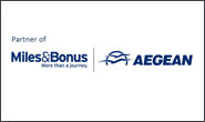 A COLLABORATION BETWEEN THE AEGEAN AIRLINES AND THE BENAKI MUSEUM Benefits and other privileges for Miles + Bonus members